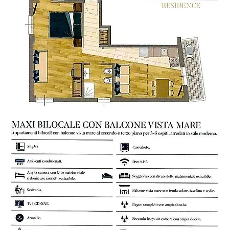 Dolcemare Lägenhetshotell Laigueglia